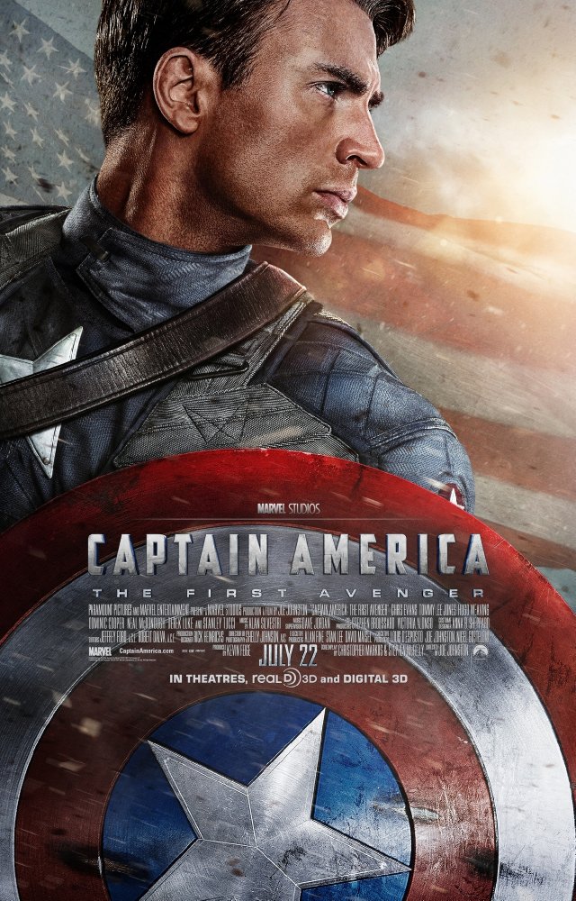 Chris Evans as Captain America: The First Avenger